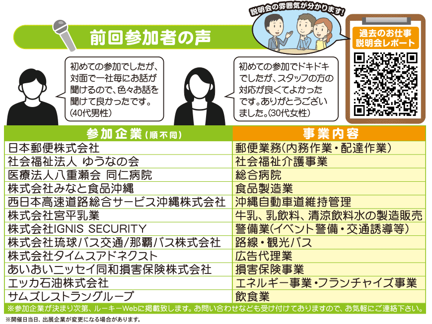 合同企業お仕事説明会（2023年7月22日開催／ラジカル沖縄 主催）